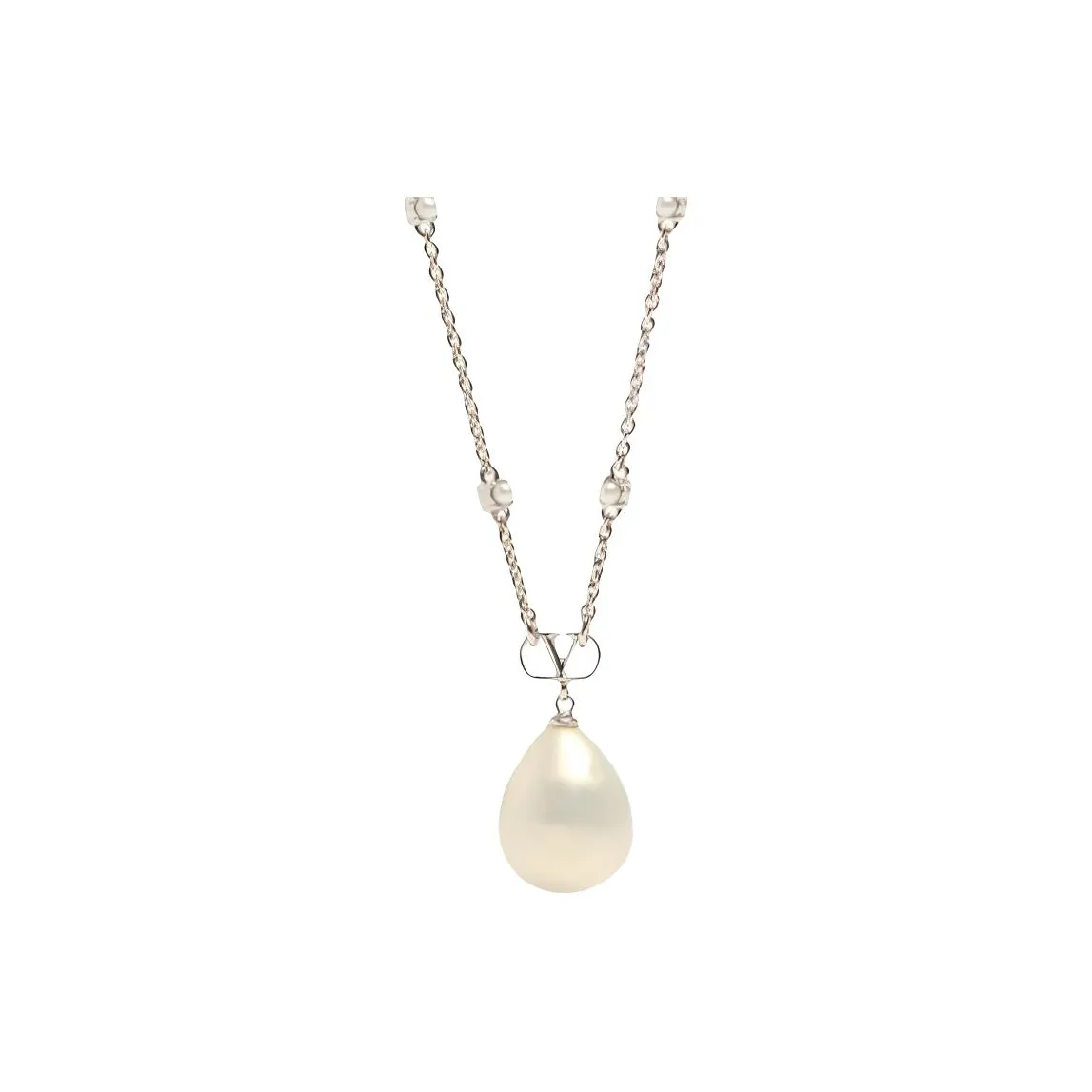 Valentino Necklaces Men's White