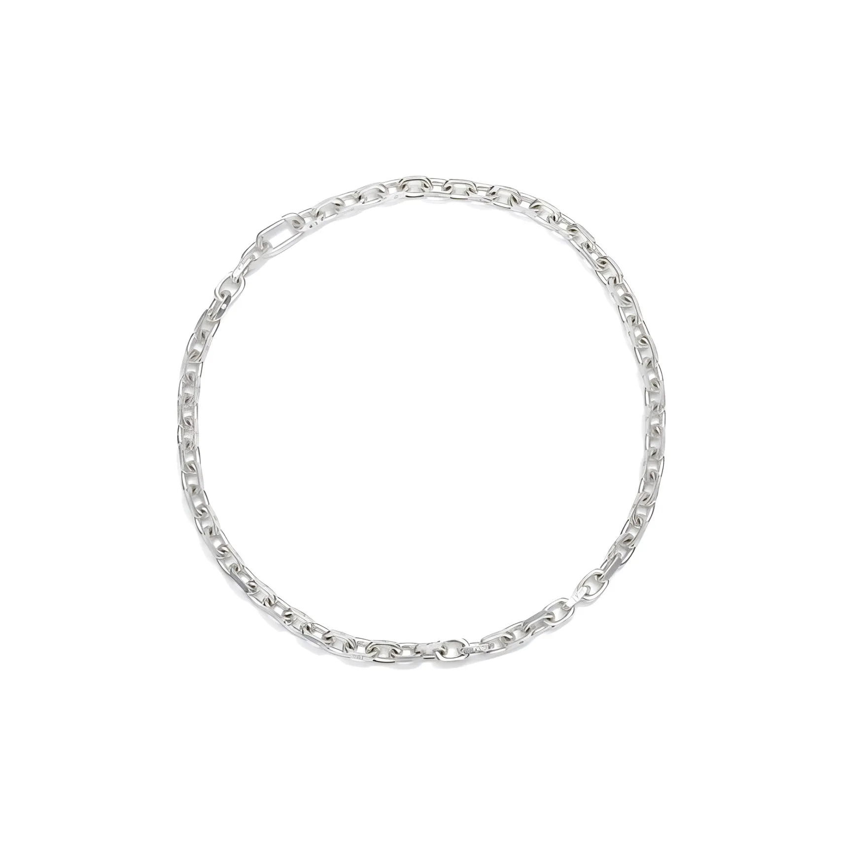 Empress 47 Concept Белое золото с медным покрытием ожерелья унисекс