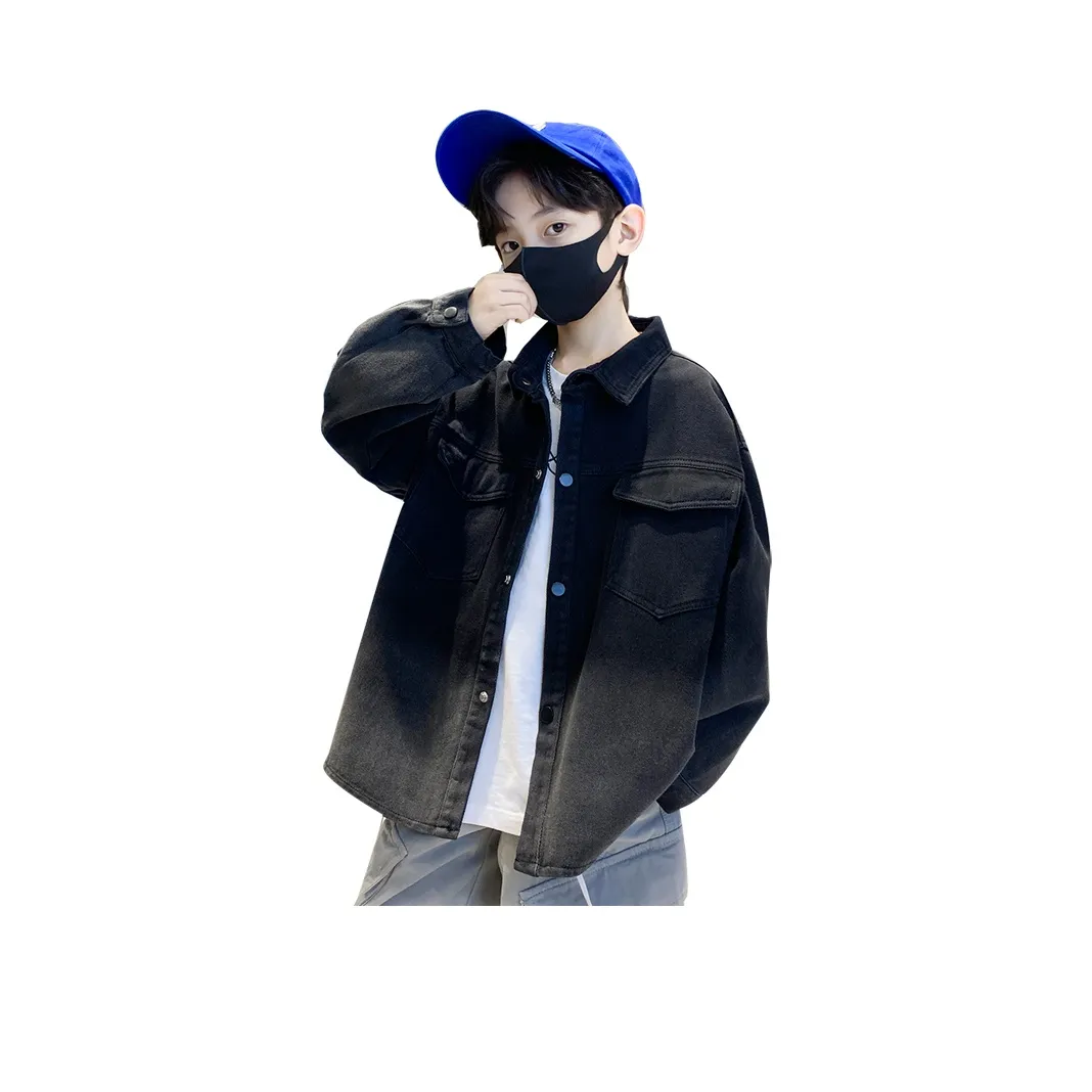 TONGGENI Джинсовая куртка для подростков