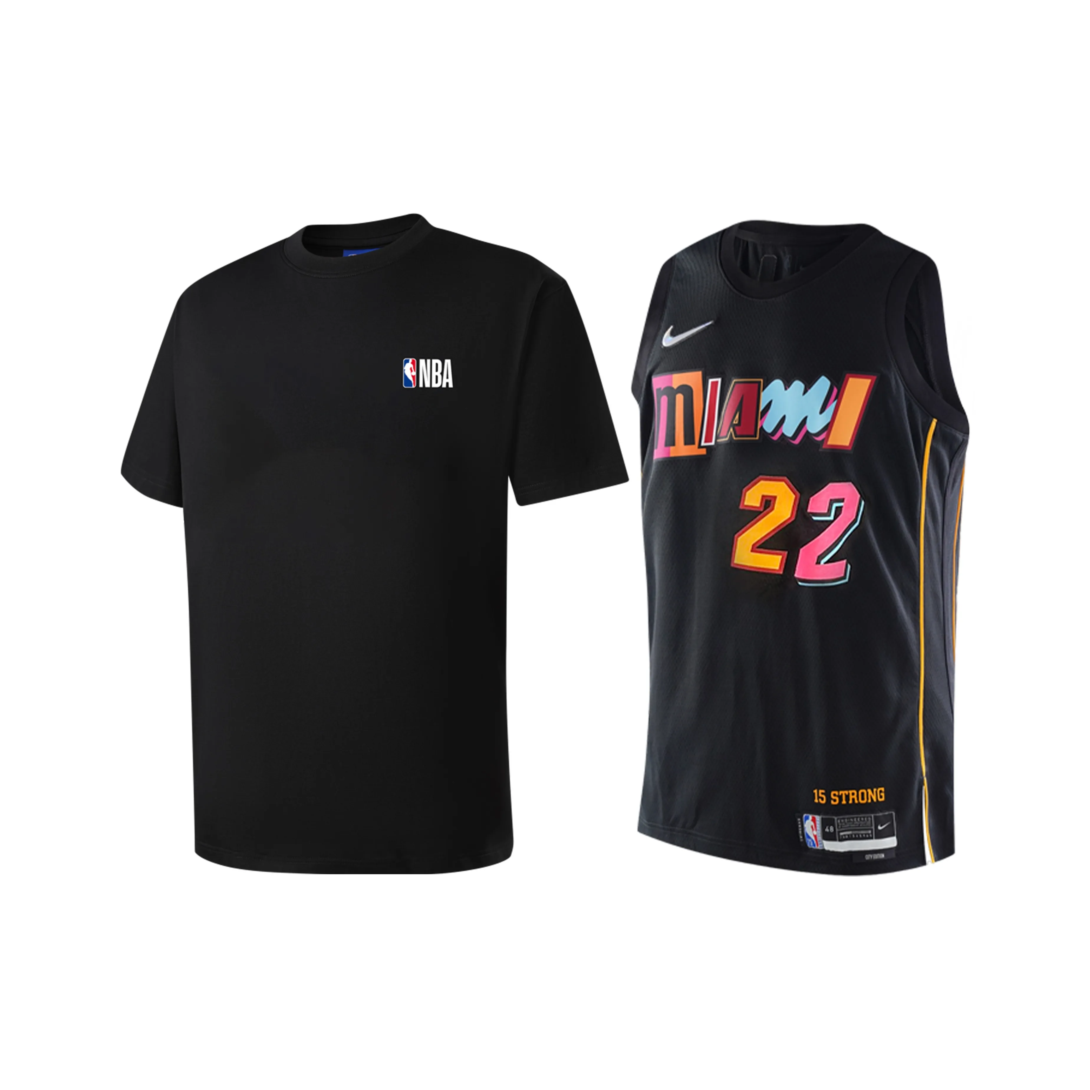 NBA x Nike Miami Heat Повседневная спортивная одежда Унисекс