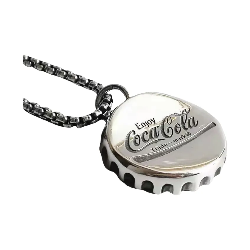 BKBU Титановый стальной сплав ожерелья унисекс