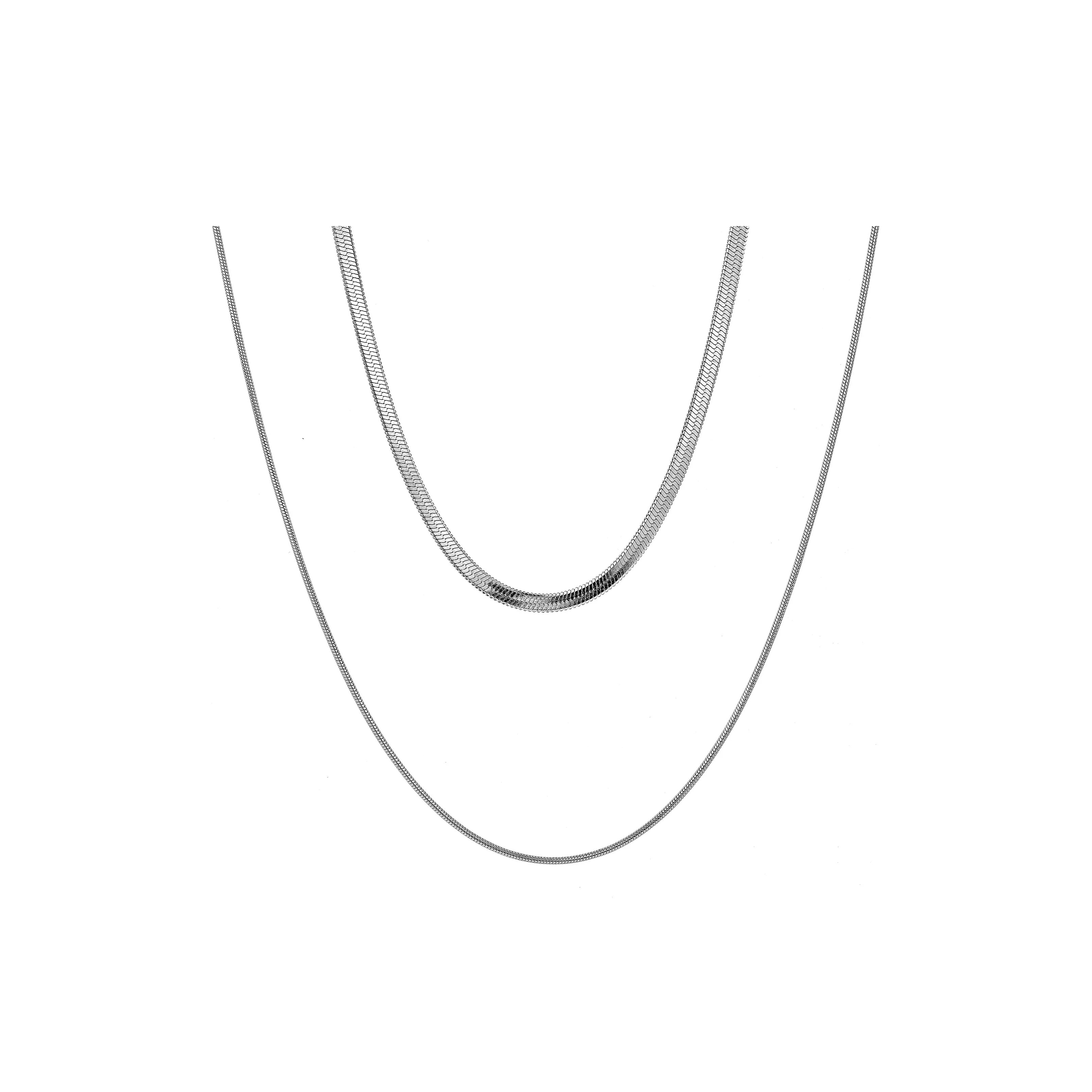 Cooraree Titanium Steel Necklaces Unisex