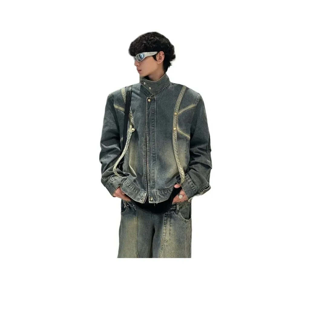 JIMI&JONS Синяя унисекс джинсовая куртка