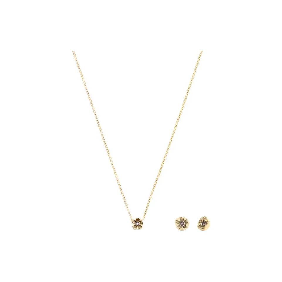 COACH Copper Necklaces Women's Gold