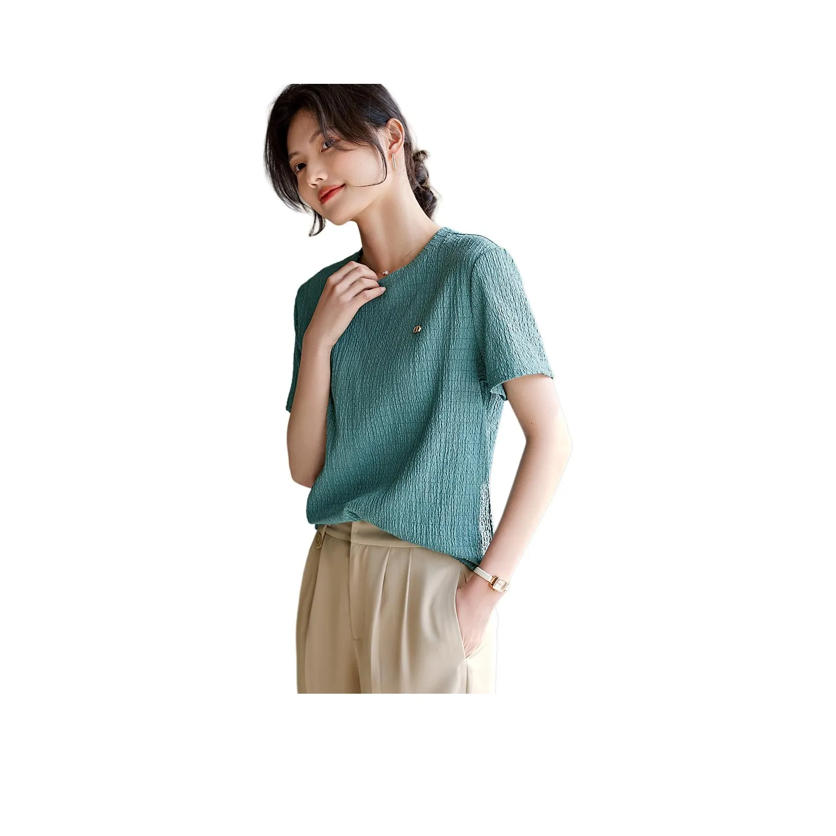 XWI Бирюзовые Женские Футболки