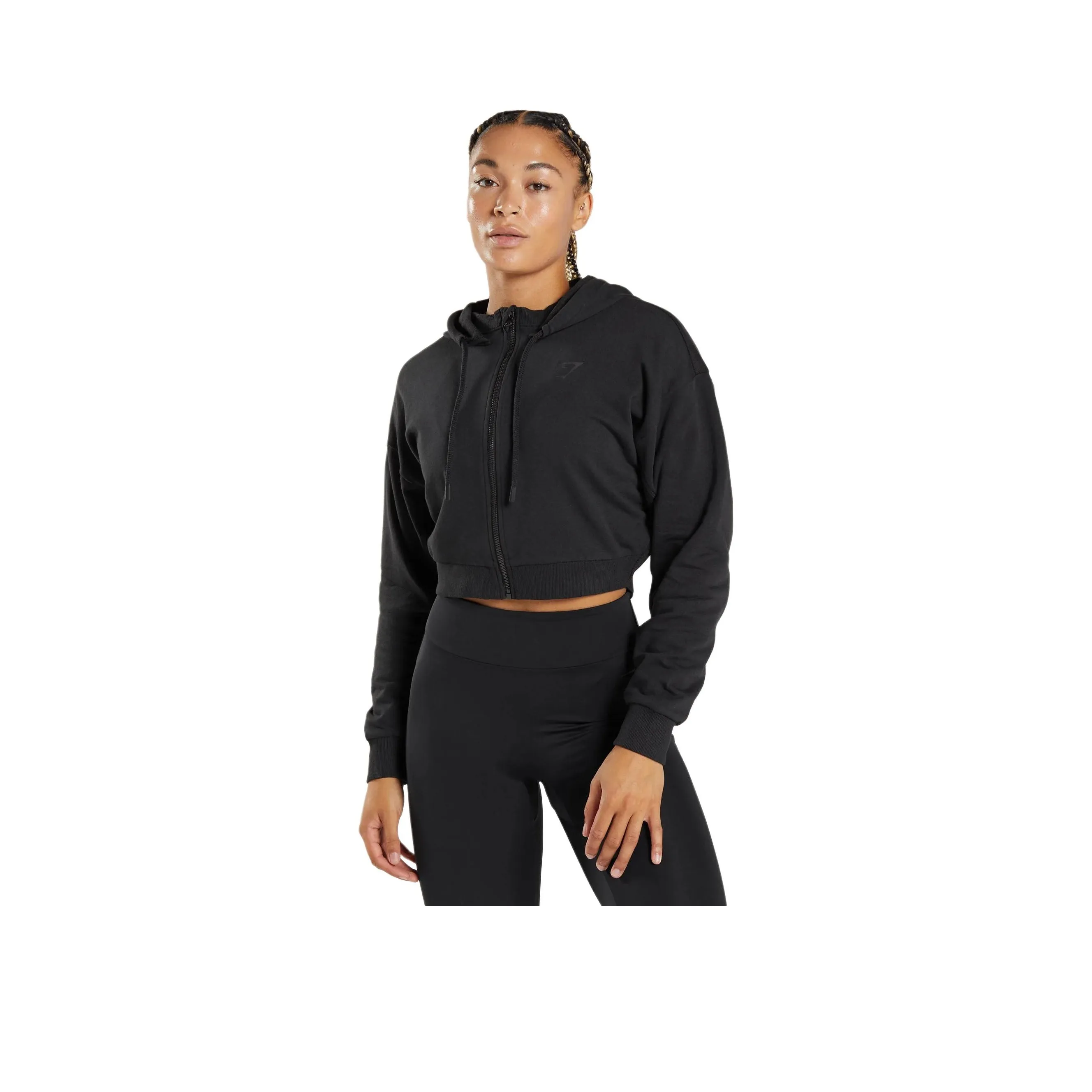 GYMSHARK GS Пава Свитшот Женские Черный