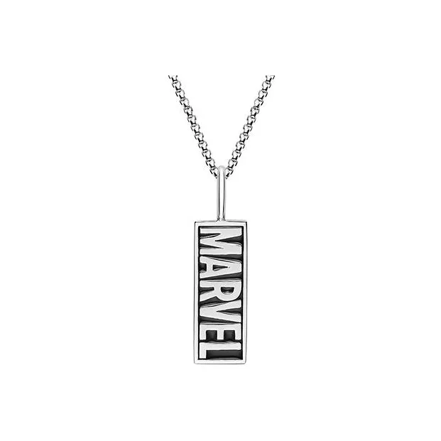 Disney Marvel Series Медные Ожерелья Унисекс Серебряный