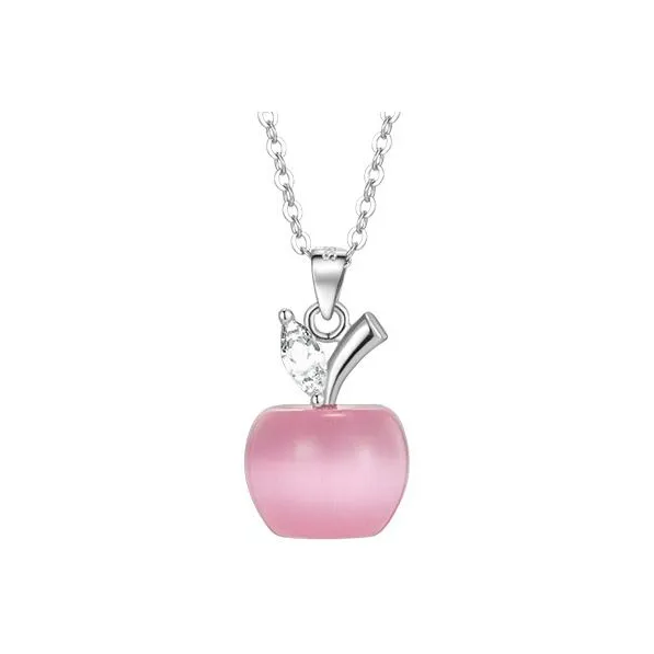 SOFTDORA Glass Cat Eye Necklaces Women's