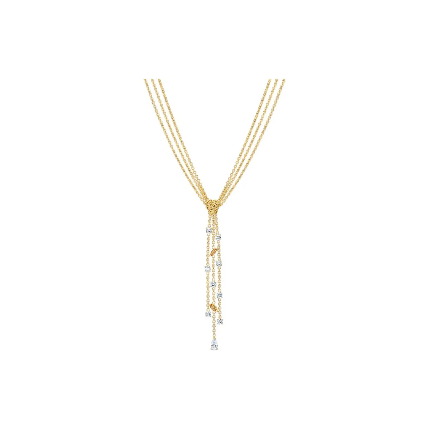 Swarovski Botanical Necklaces Women's Yellow