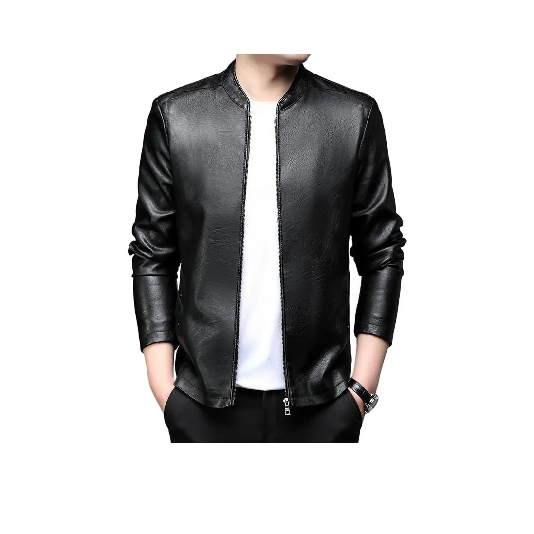 Kung Fu Snake Мужские кожаные куртки