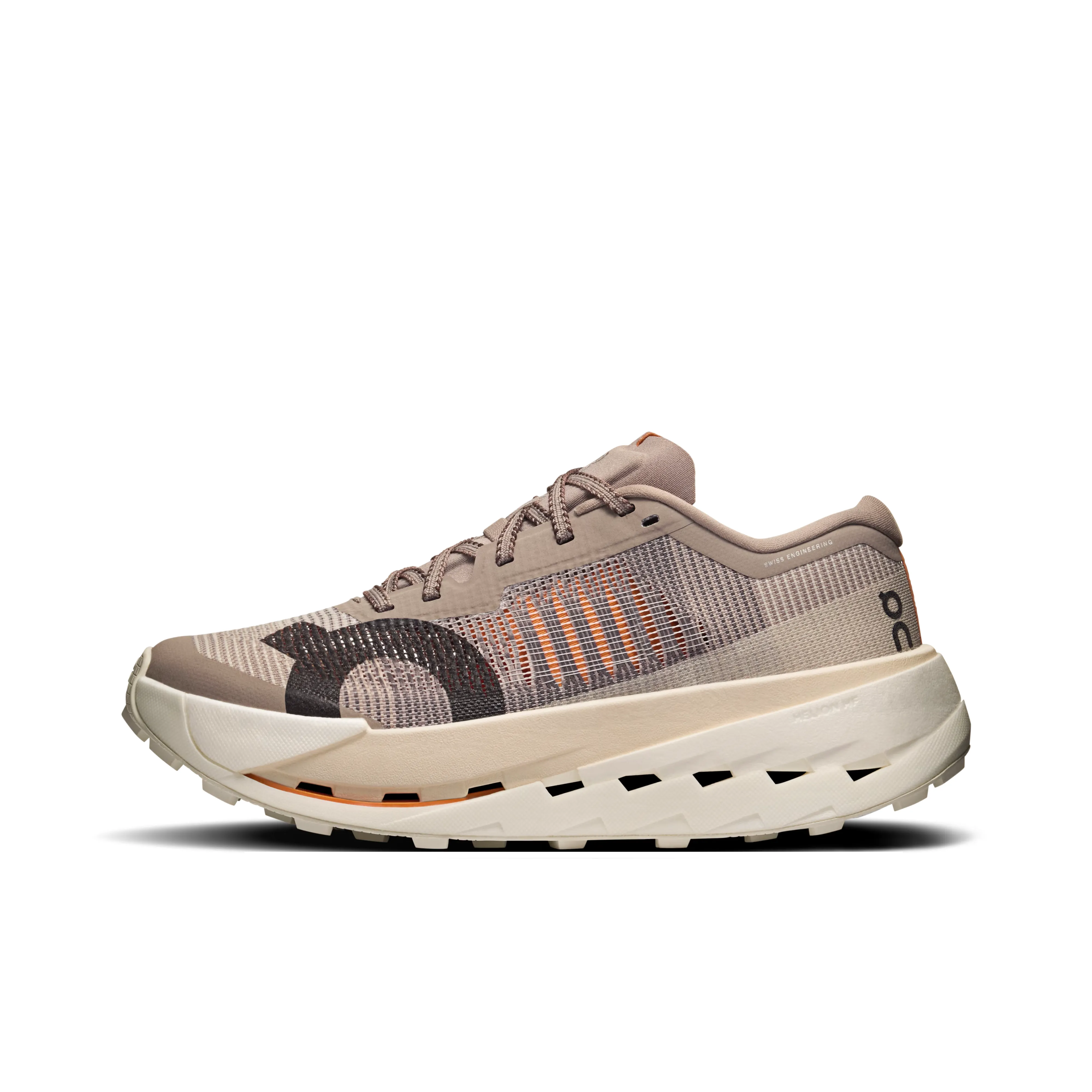 On Cloudultra Pro Дышащие Низкие Кроссовки для Бега Женские Коричневые