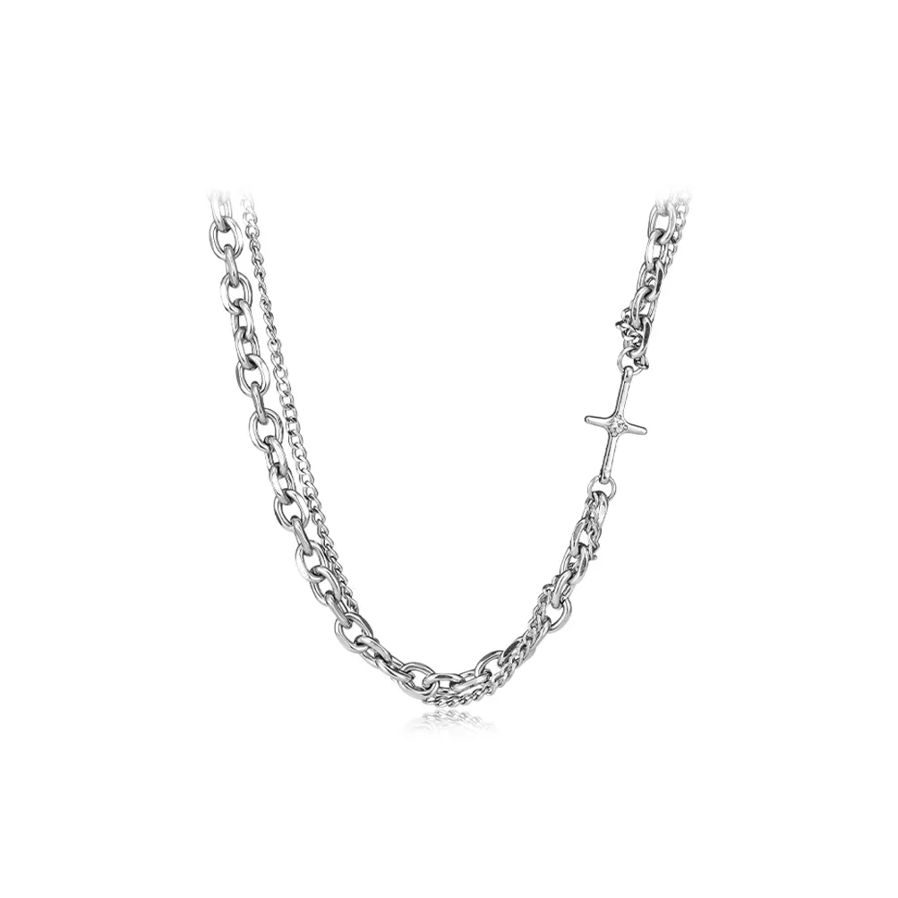 Ringlove Титановые стальные ожерелья мужские