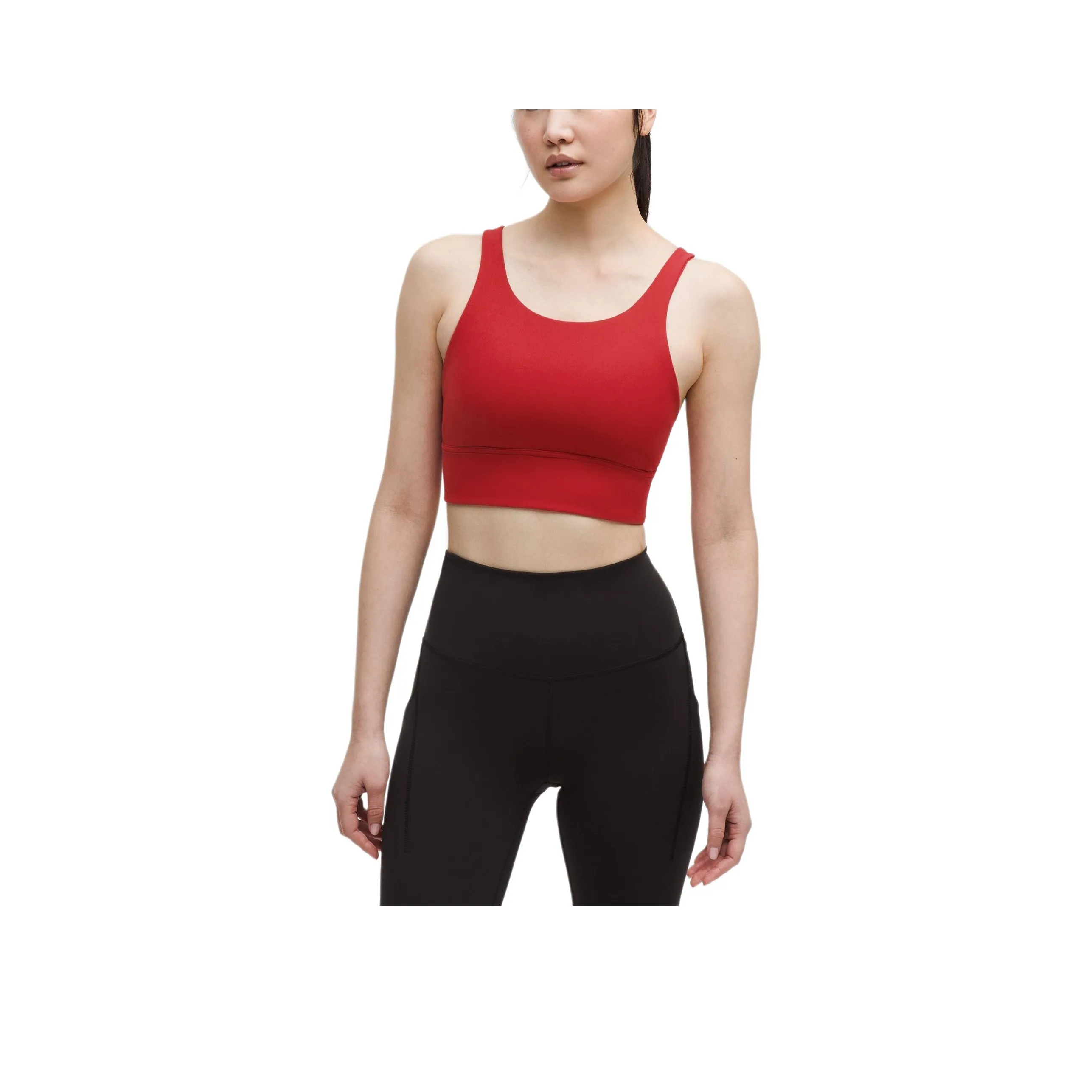 Lululemon Wunder Train Sports Underwear Women's Dark Red