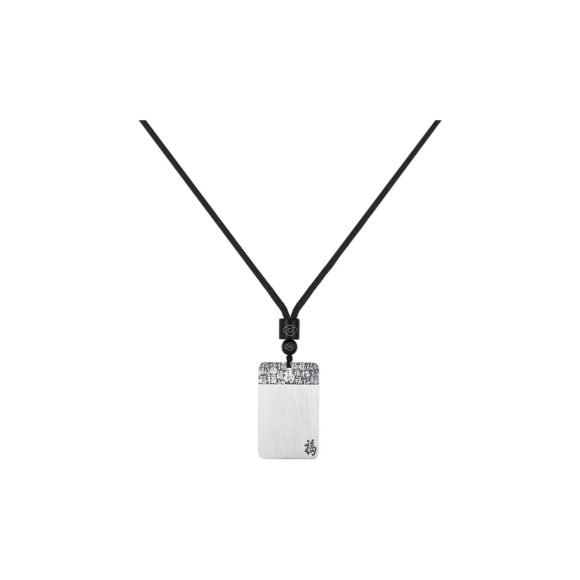 Heart Grass S999 Sterling Silver Necklaces Unisex