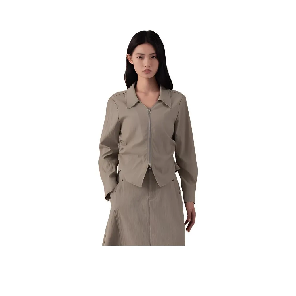 AYILIAN Рубашка Женская Бамбук Зеленый