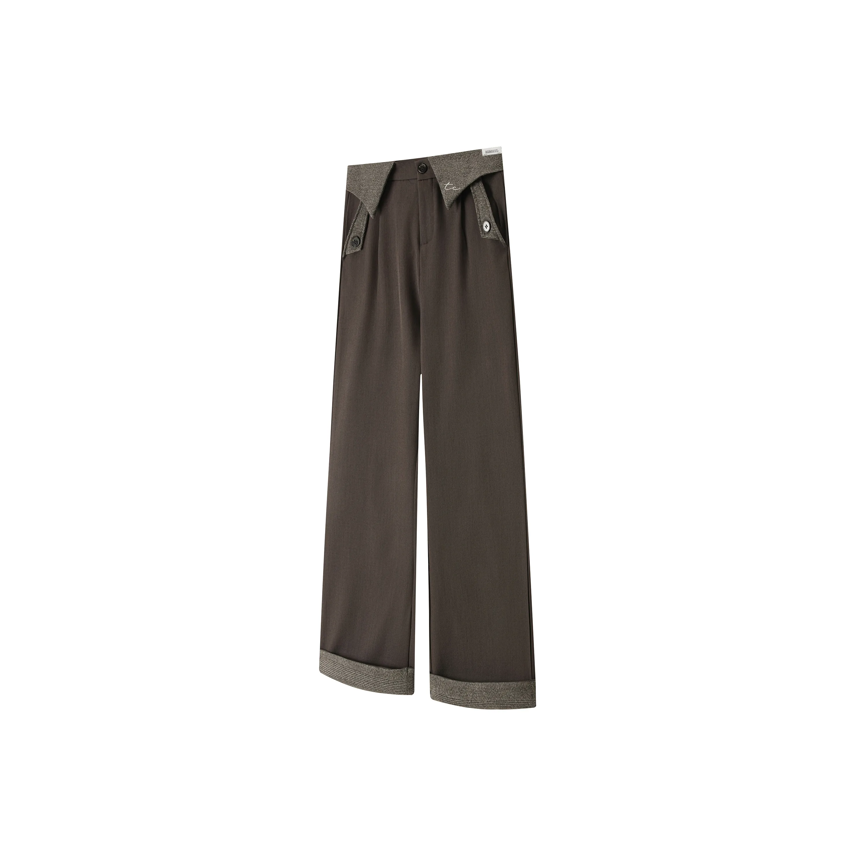 REMEFIT Коричневый Bird Унисекс Костюм Брюки