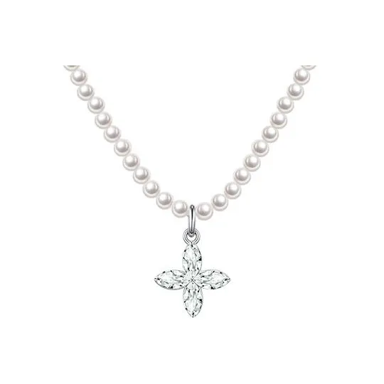 Abyb Charming Rhodium plated Copper Necklaces Women's