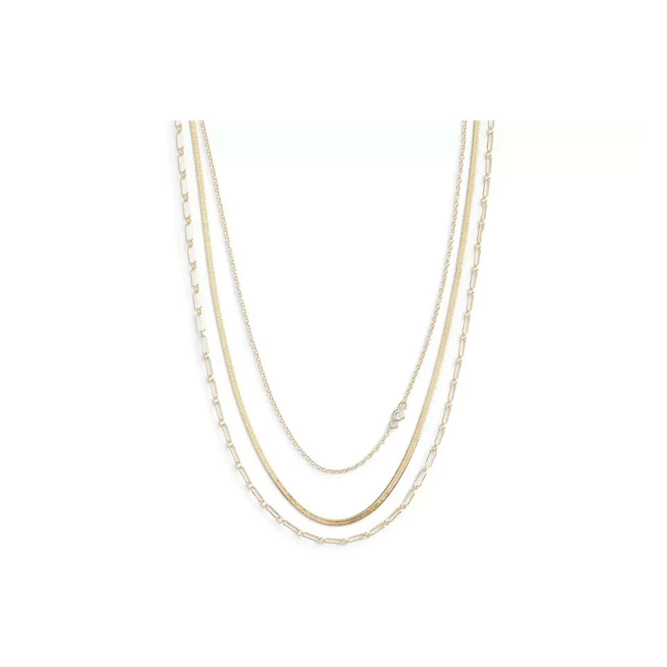 COACH Brass Plated Necklaces Women's Gold