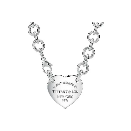 TIFFANY & CO. Return To Tiffany Collection Necklaces Women's Silver