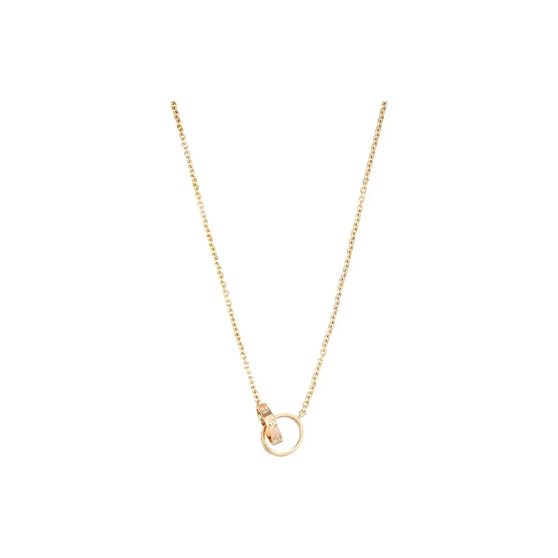 CARTIER Necklace Necklaces Women's Rose Gold