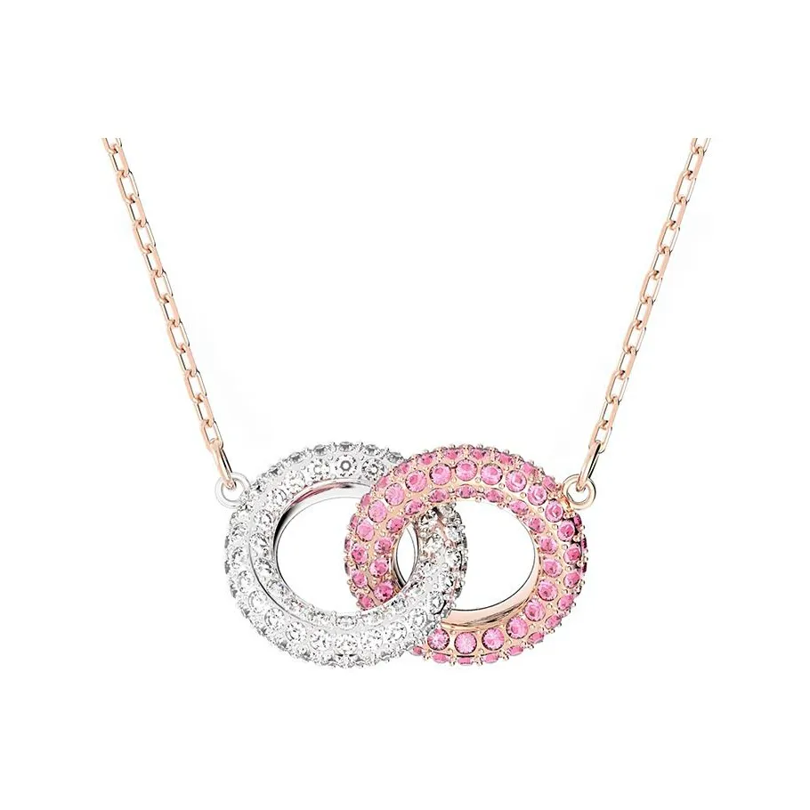 Swarovski Dextera Necklaces Women's Pink