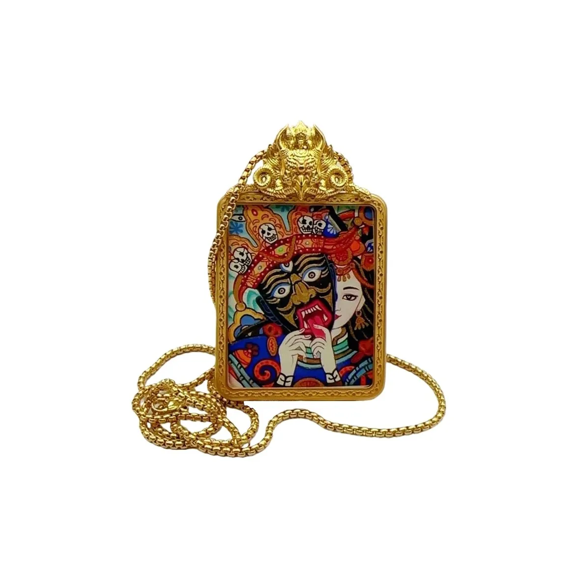 CHRROTA Титановая сталь Ожерелье Унисекс