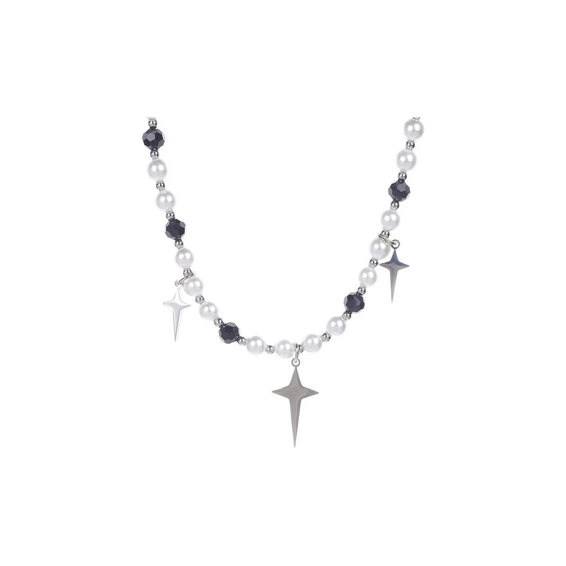 KING OF BLING Сплав Циркон Искусственная жемчужина Ожерелья Мужской