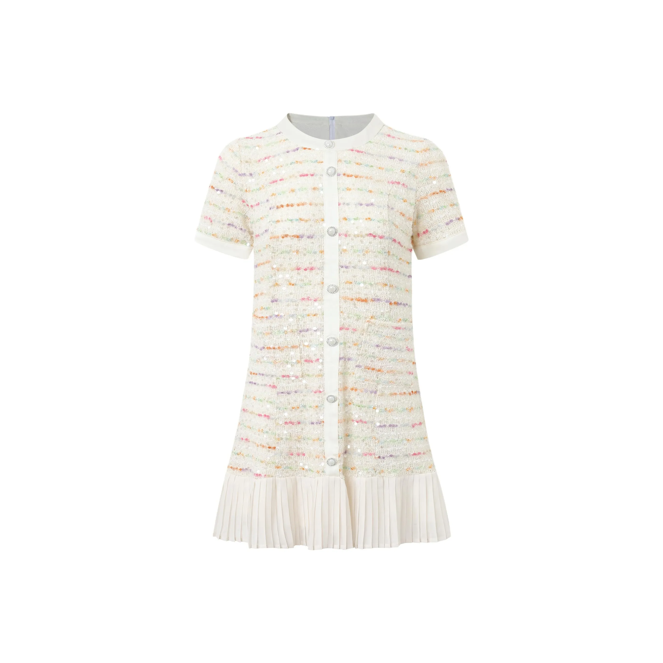 Fish Rabbits Короткий рукав платье женское