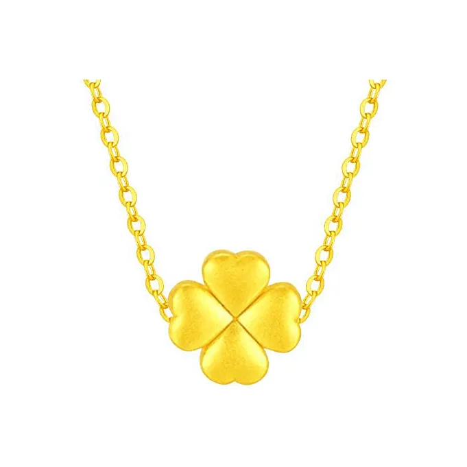 Fortune Gold Jewelry Box Necklace Women's