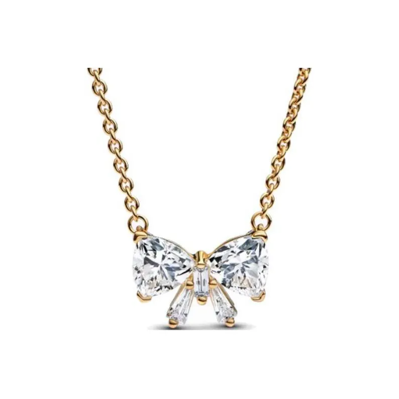 Pandora Gold Plated Necklaces Women's Gold