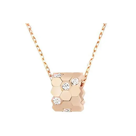 Chaumet BEE MY LOVE 18K Rose Gold Necklaces Women's