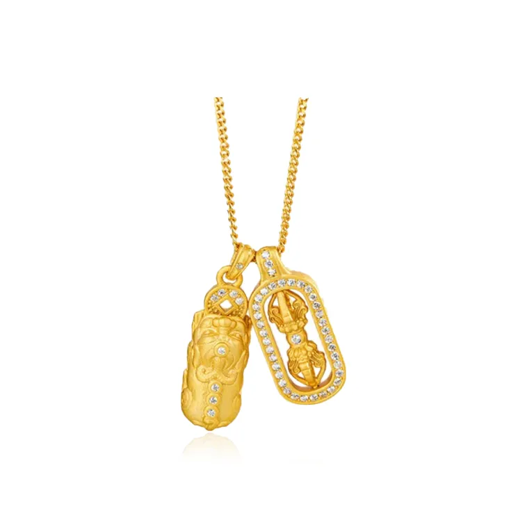 Chongqing Gold Store Alloy Necklaces Women's