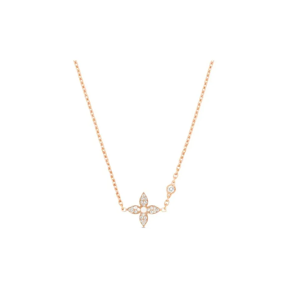 Lv Idylle Blossom Pendant Pink Gold And Diamonds