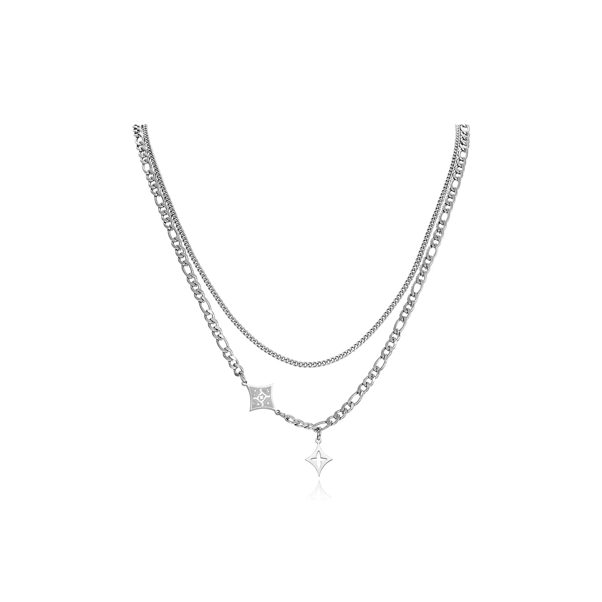 Zeroline Титановая стальная цепь для слоев Унисекс