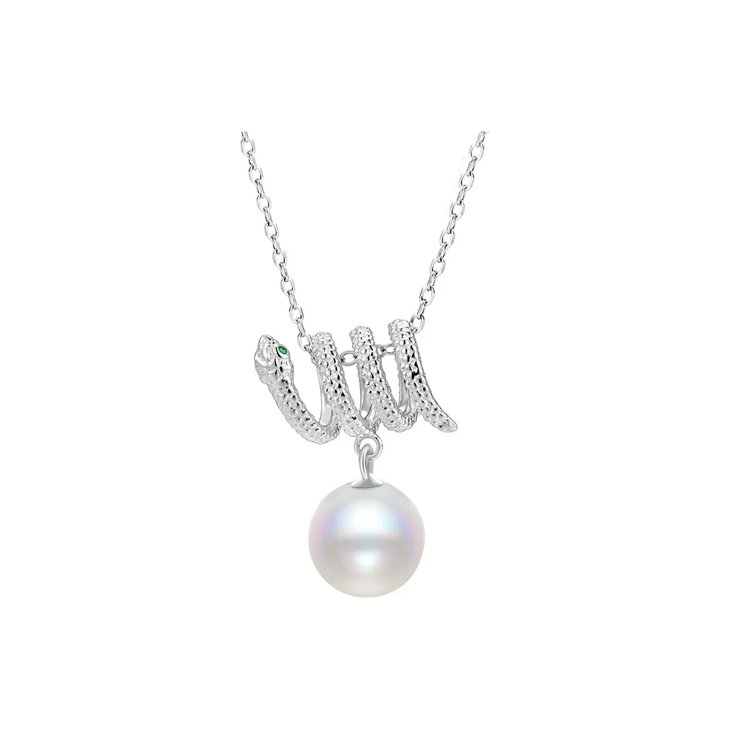 ORDI Pearl Collarbone Chain Pendant Necklace Women's