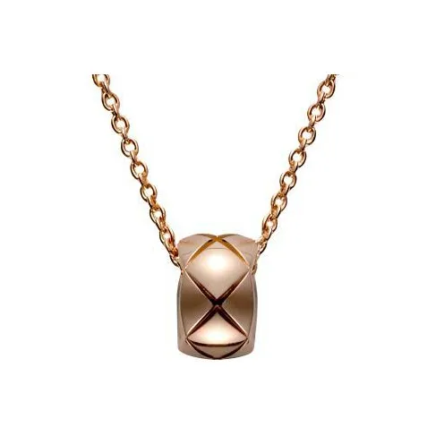 CHANEL CoCo Crush 18K Gold Necklaces Women's Beige Gold