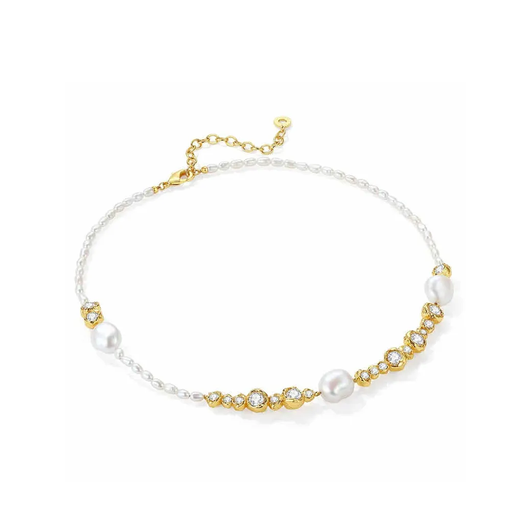 OOAK Golden Collection Цирконовые ожерелья женские