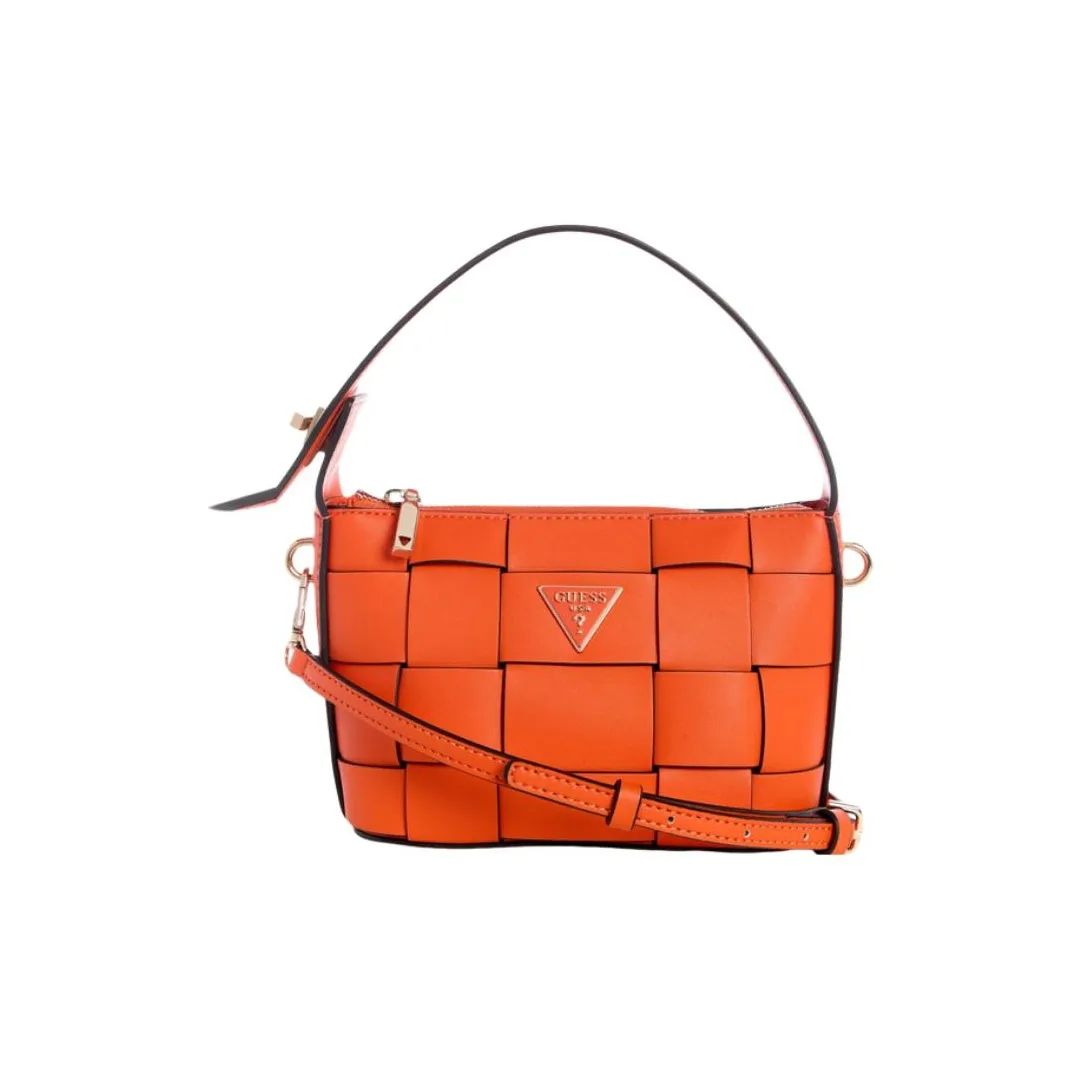 GUESS Сумка через плечо из искусственной кожи женская оранжевая