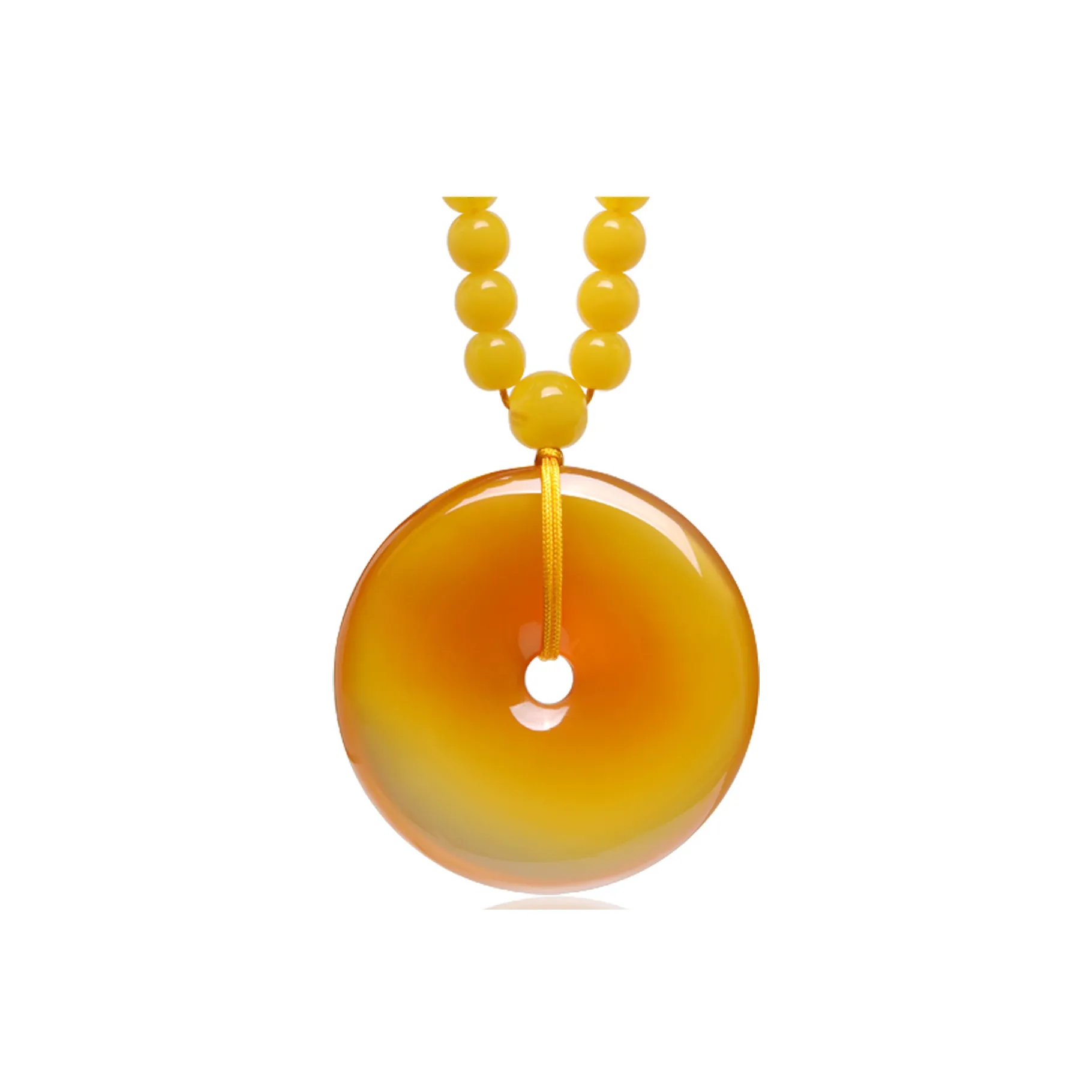 MARY WINDSOR Chalcedony Jade Necklaces Unisex