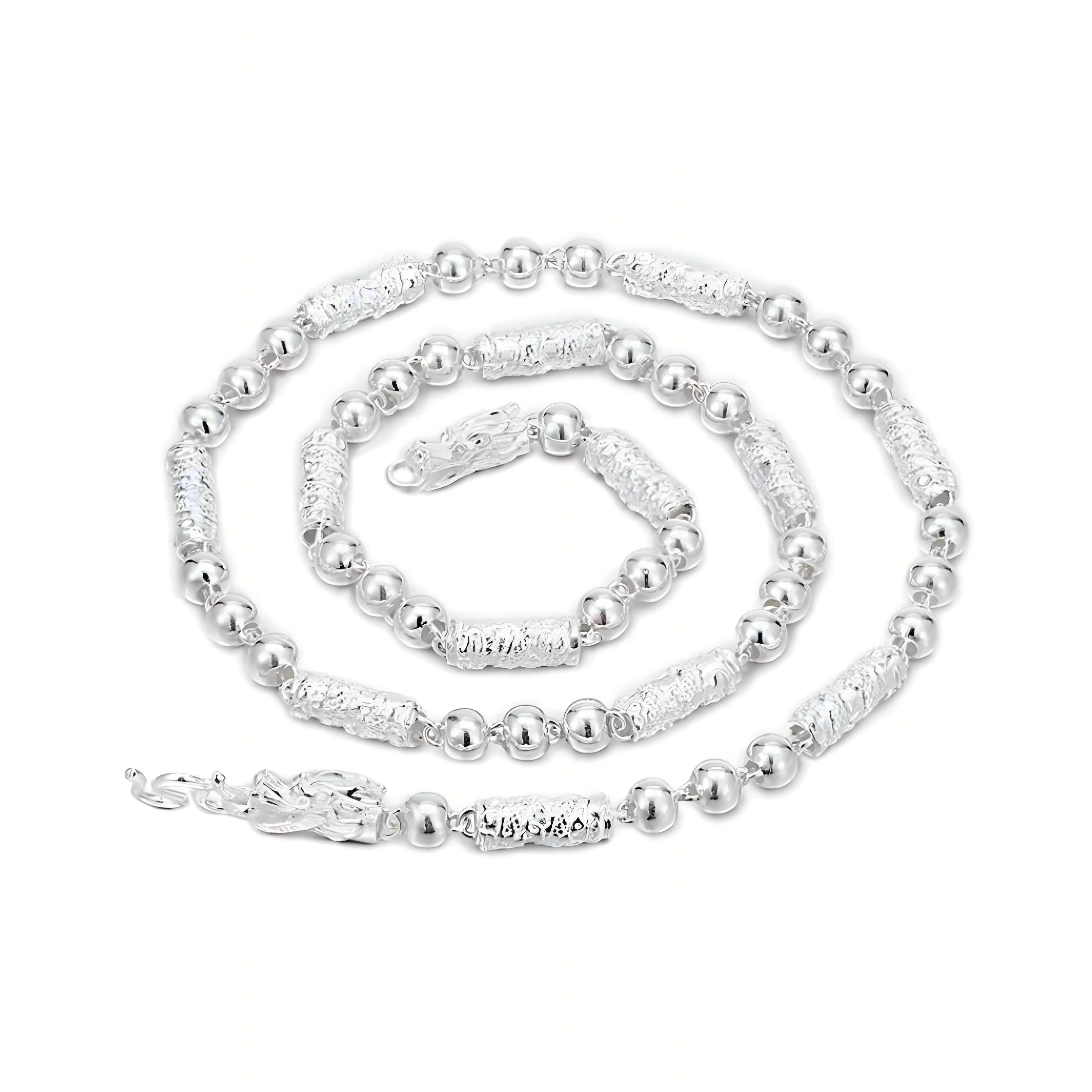 Lindian 990 Silver Sterling Silver Necklaces Men's