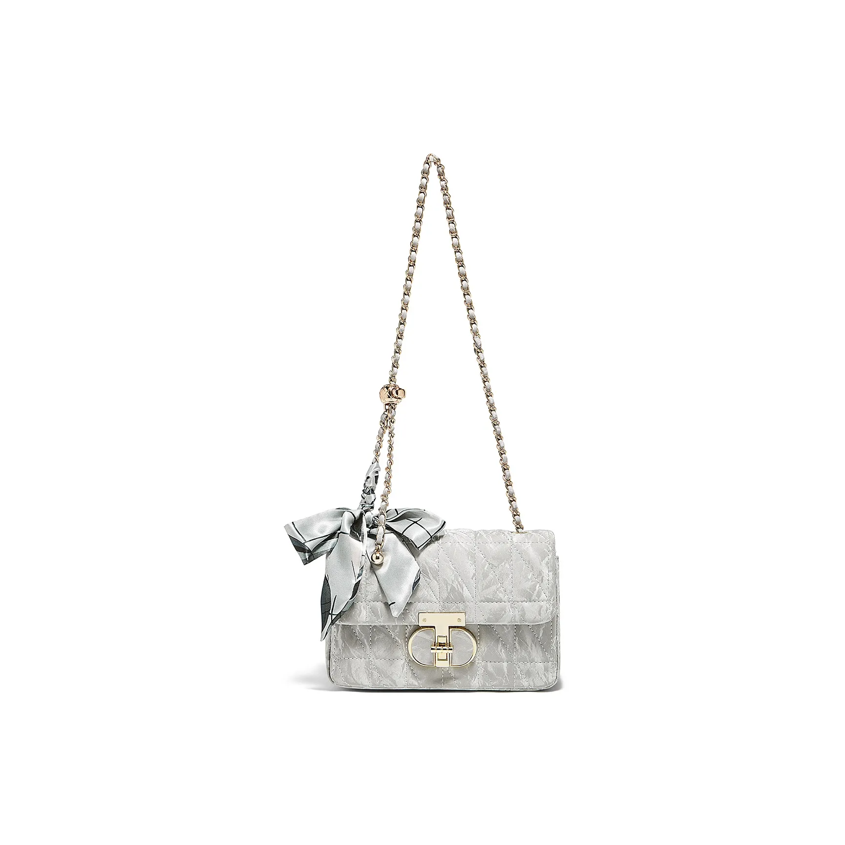 Safiya Сумка через плечо из синтетической кожи женская светло-синяя