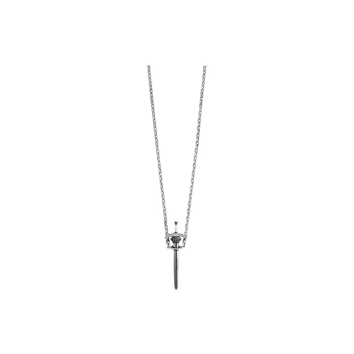 Balenciaga Goth Sword Necklace
