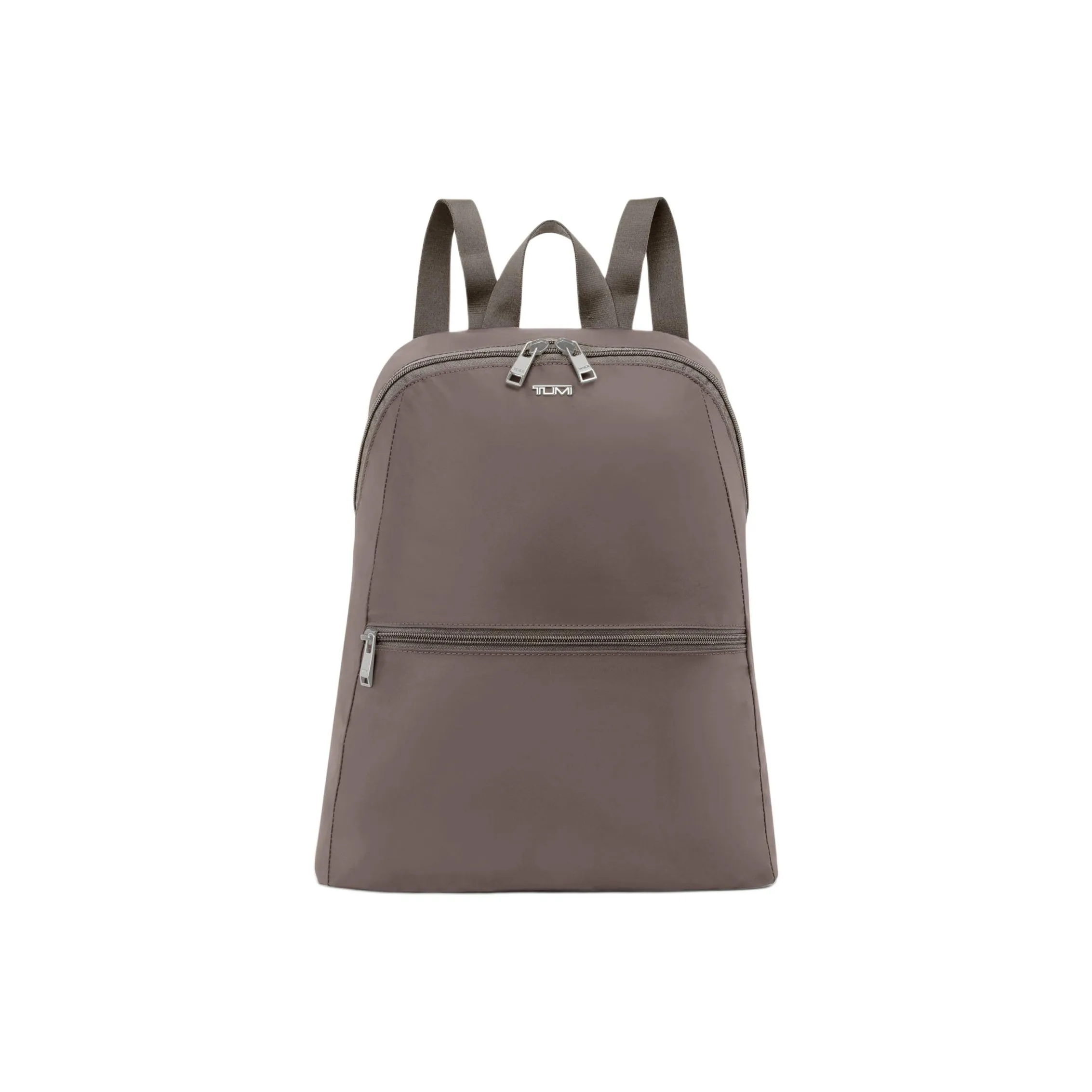 TUMI Nylon Backpack Unisex Light Brown