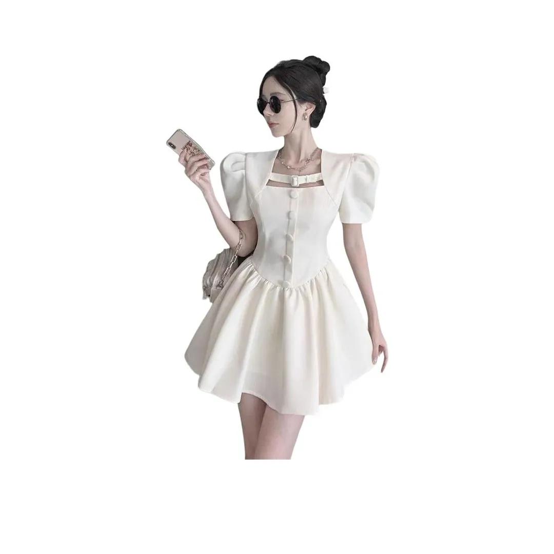 Aimilian Короткий рукав Платье Женское