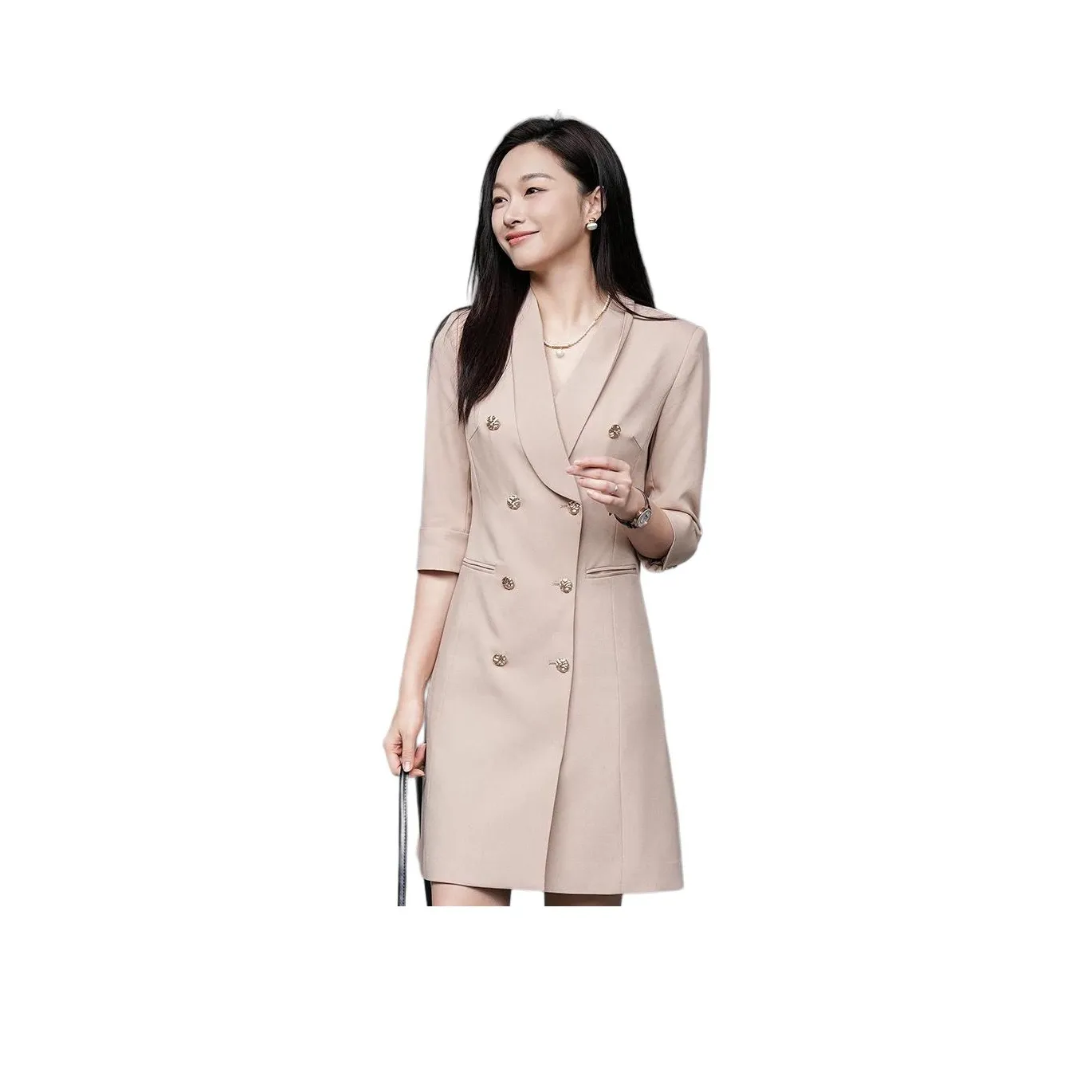 ONE SHALLOW Sweet Style Long Sleeved Dress Women's