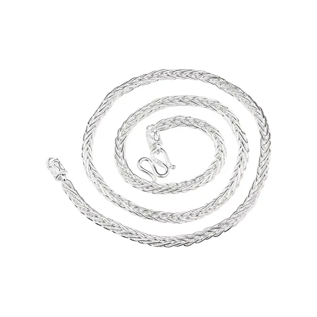 RURA Sterling Silver Necklaces Unisex Silver