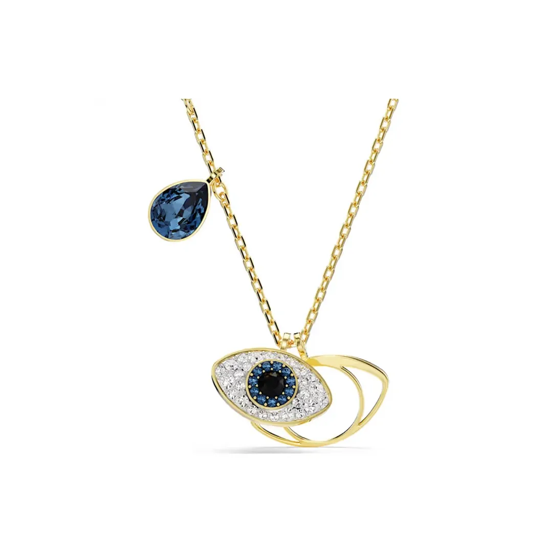 Swarovski Искусственный кристалл Ожерелья Женские Золото