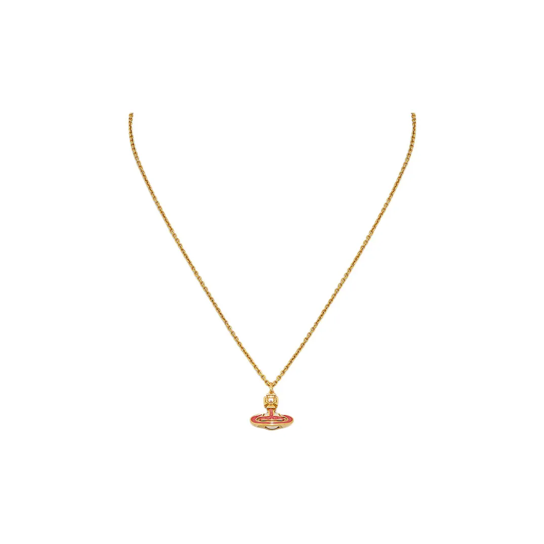 Vivienne Westwood Латунь Эмаль Ожерелья Женские Золото