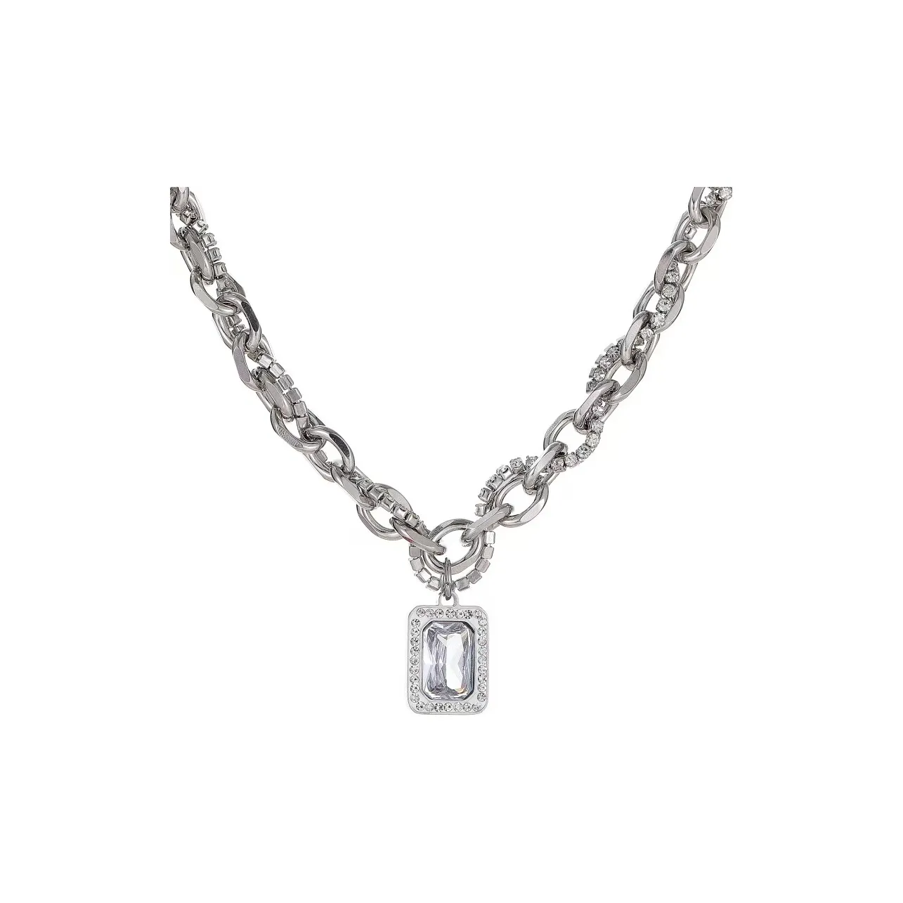 KOOGIS Титановые стальные ожерелья для мужчин