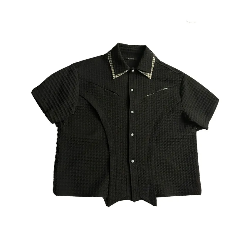 RVANGUARD Черная унисекс рубашка